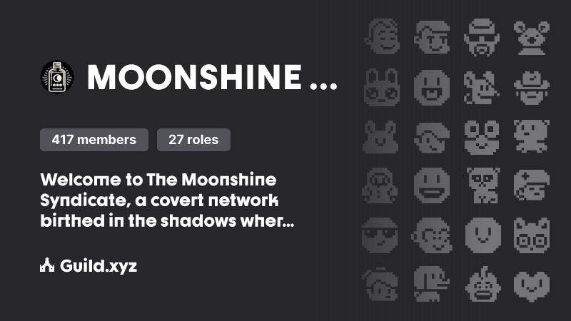 MOONSHINE by Prohibition